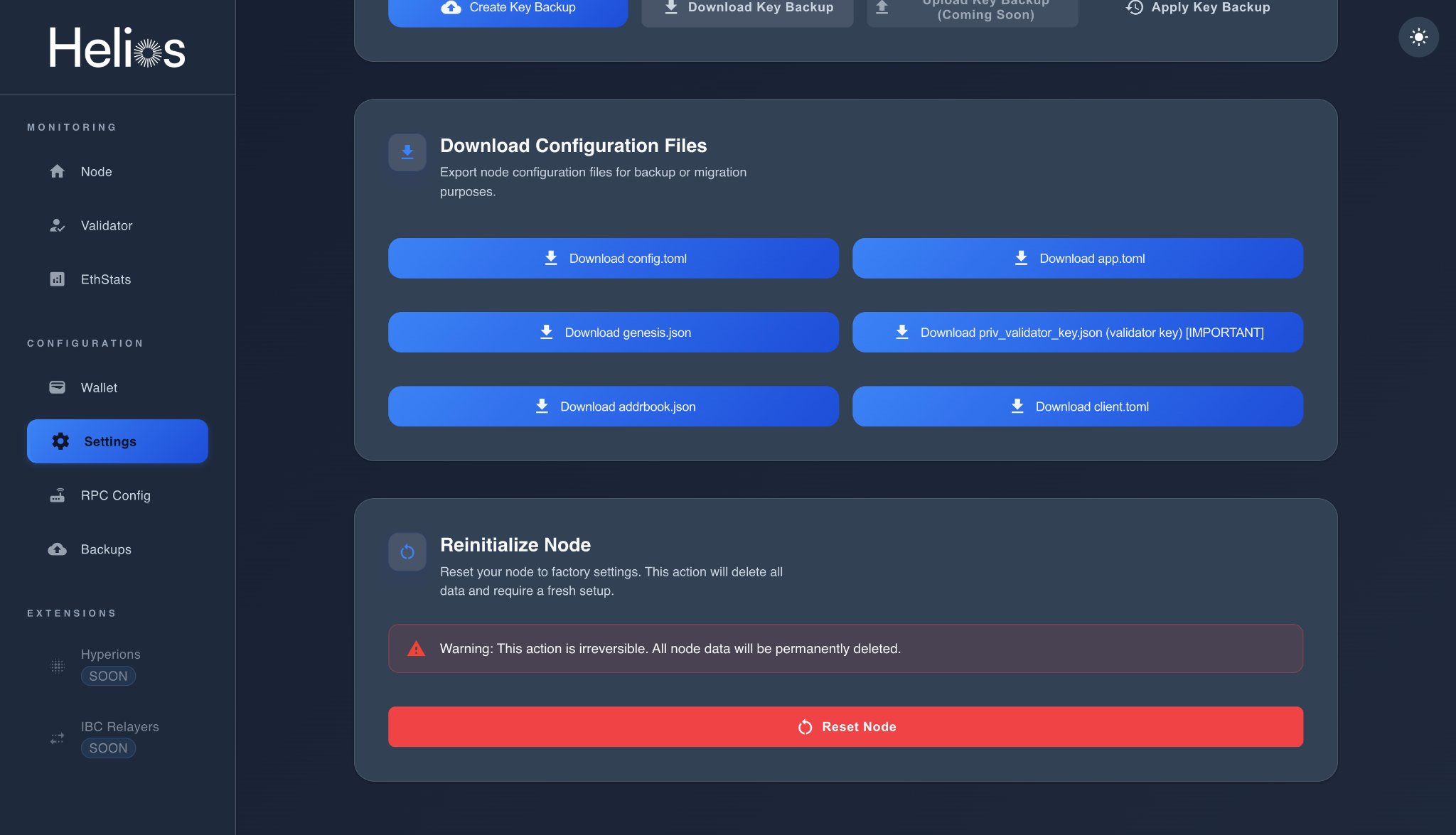 Download Configuration Files