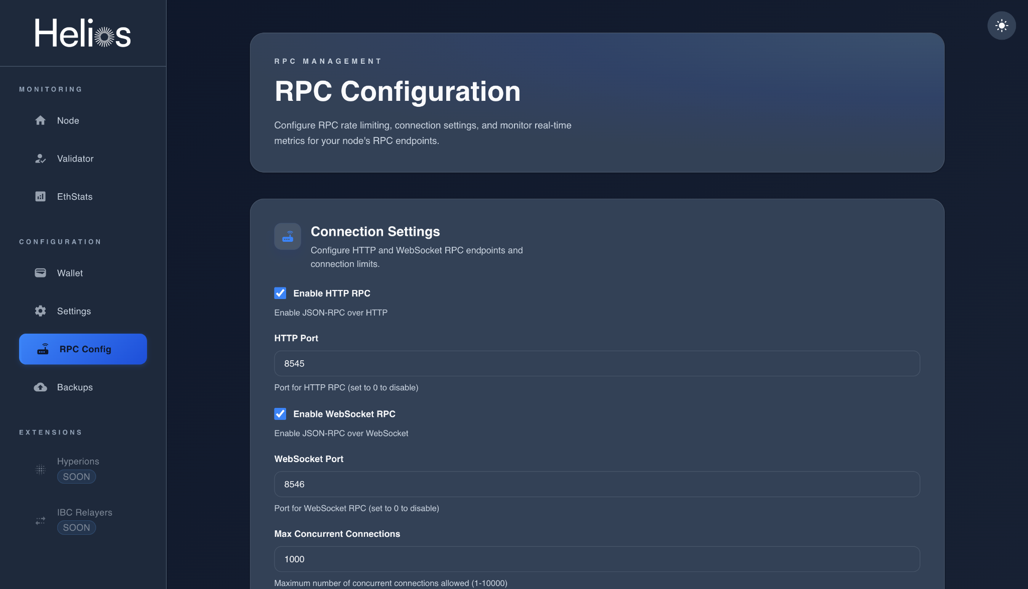 RPC Config